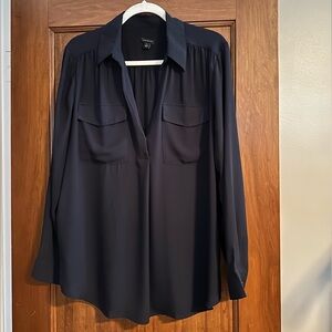 Ann Taylor Midnight Blue Blouse
